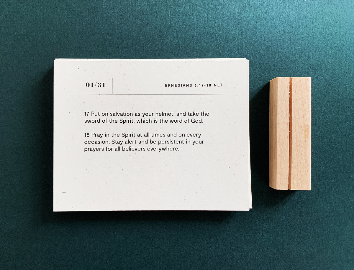Scripture Card Sets with a Story Behind Them
