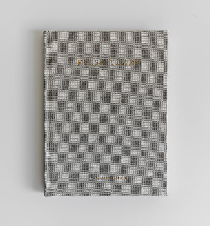 Gray Linen - The Minimalist Baby Book