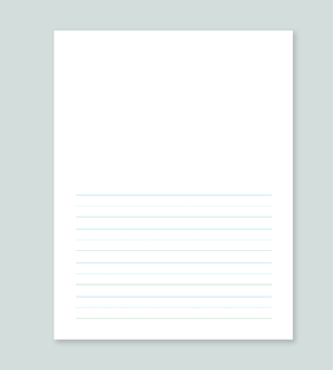 Handwriting Paper for Children | Digital Download